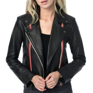 NWOT Joe's Jeans Authentic Leather Jacket